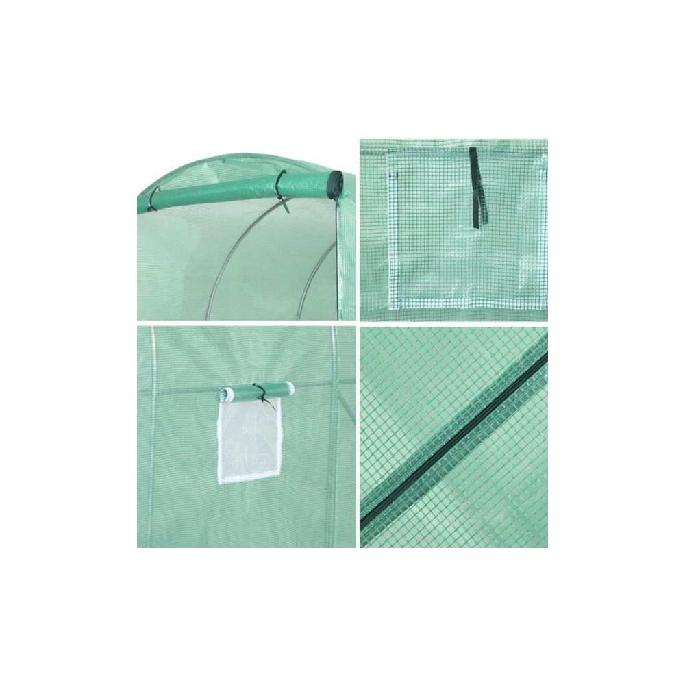 Arkinis šiltnamis su orlaidėmis 4x2,5x2 m, plėvelė 10 m², UV-4 Premium-Namai, laisvalaikis, turizmas, Sodas - daržas-e-vaikas