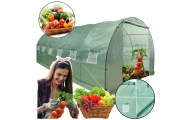 Tunel Foliowy Ogrodowy Szklarnia 6x3x2m Folia 18m² UV-4 Premium