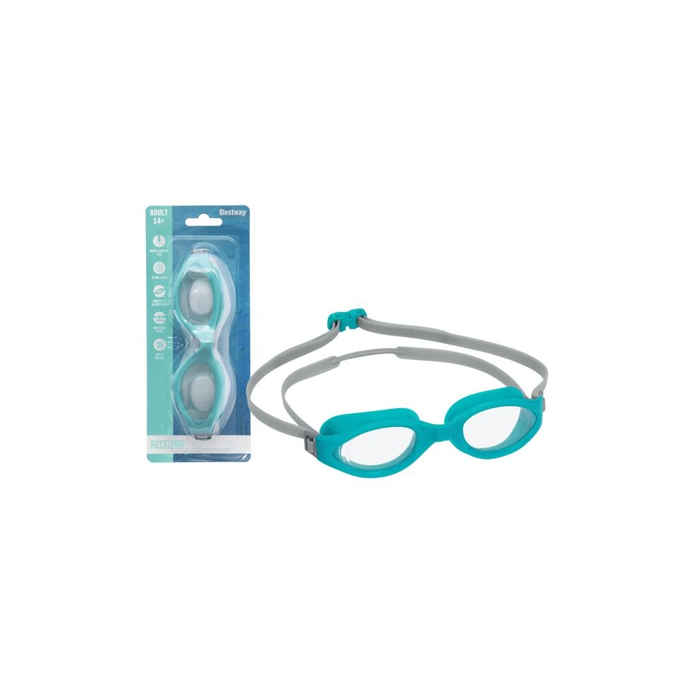 Okulary Do Pływania Niebieskie Bestway 21077