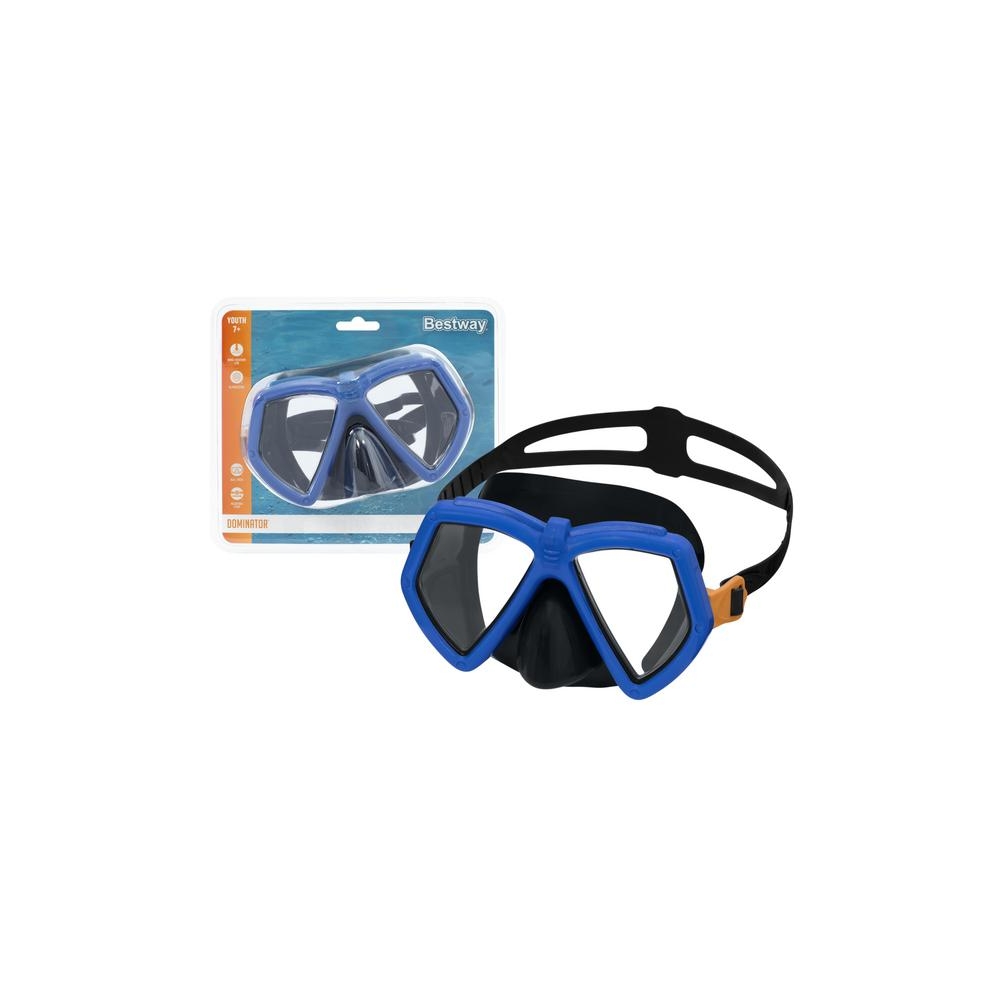 Maska Okulary Do Pływania Niebieskie Bestway 22040