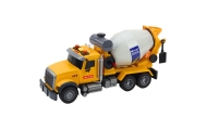 Truck Concrete Mixer Rotating Drum Lights Sounds Yellow
