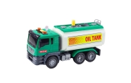 Truck Tanker Water Lights Sounds Green 1:14