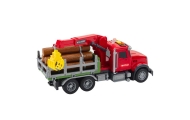 Timber Crane Truck Lights Sounds Red 1:14