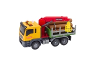 Timber Crane Truck Lights Sounds Yellow 1:14