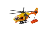 Rescue Helicopter Hook Stretcher Lights Sounds Orange 1:12