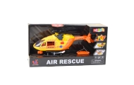 Rescue Helicopter Hook Stretcher Lights Sounds Orange 1:12