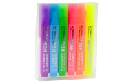 Highlighter Set School Office Colorful Neon 6pcs.