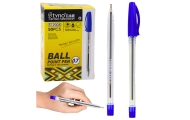 Ballpoint Pen With Cap Blue Ink Tip 0.7mm