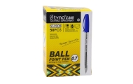 Mėlynos spalvos rašiklis su mėlynu antgaliu 0,7 mm