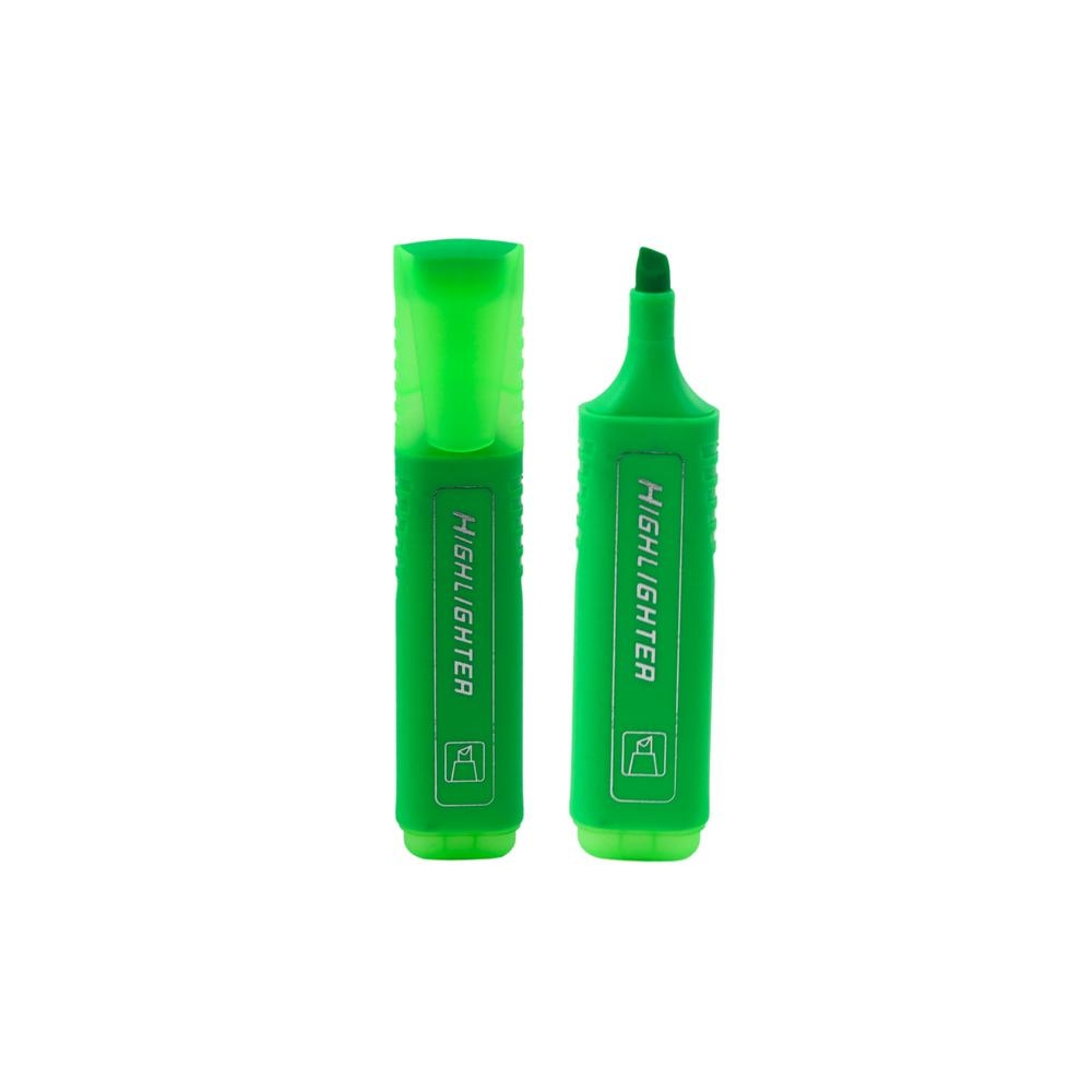 Užrašų žymeklis Office School Neon Intense green