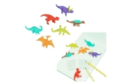 6 mokyklinių trintukų rinkinys "Dinozaurai