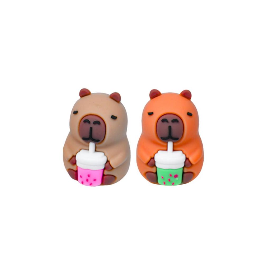 Drožtukas Capybara rudos spalvos su indeliu