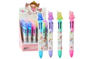 Multicolor Pen 6 Colors Unicorn Figure 0.7mm