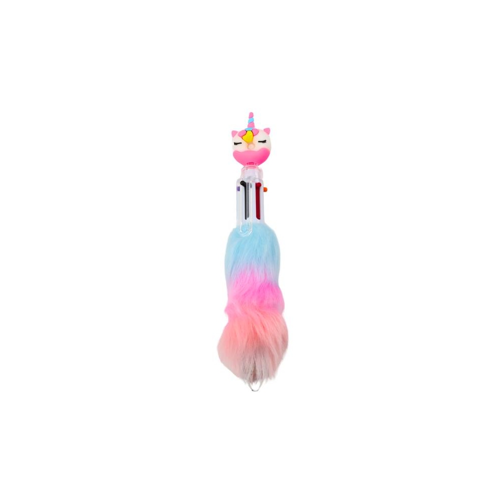 Vienaragio kailio biros "Donut Fur Color" 0,7 mm mišinys