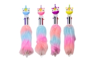 Unicorn Fur Ballpoint Pen Donut Fur Color 0.7mm Mix