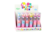 Unicorn Fur Ballpoint Pen Donut Fur Color 0.7mm Mix