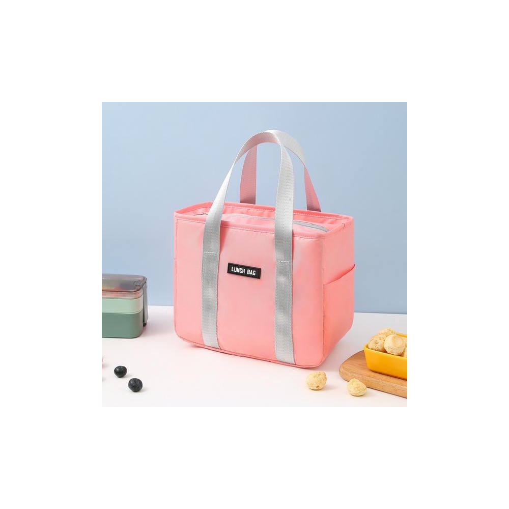 Termoizoliuotas pusryčių krepšys pietų krepšys Pink 24cm-Maitinimui, Termo krepšiai-e-vaikas
