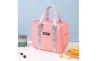 Termoizoliuotas pusryčių krepšys pietų krepšys Pink 24cm-Maitinimui, Termo krepšiai-e-vaikas