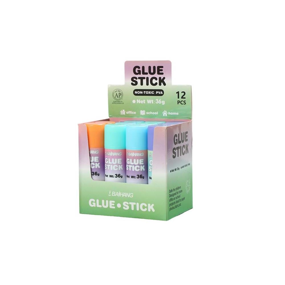 Klijų lazdelė "School Office Pastel" 36g