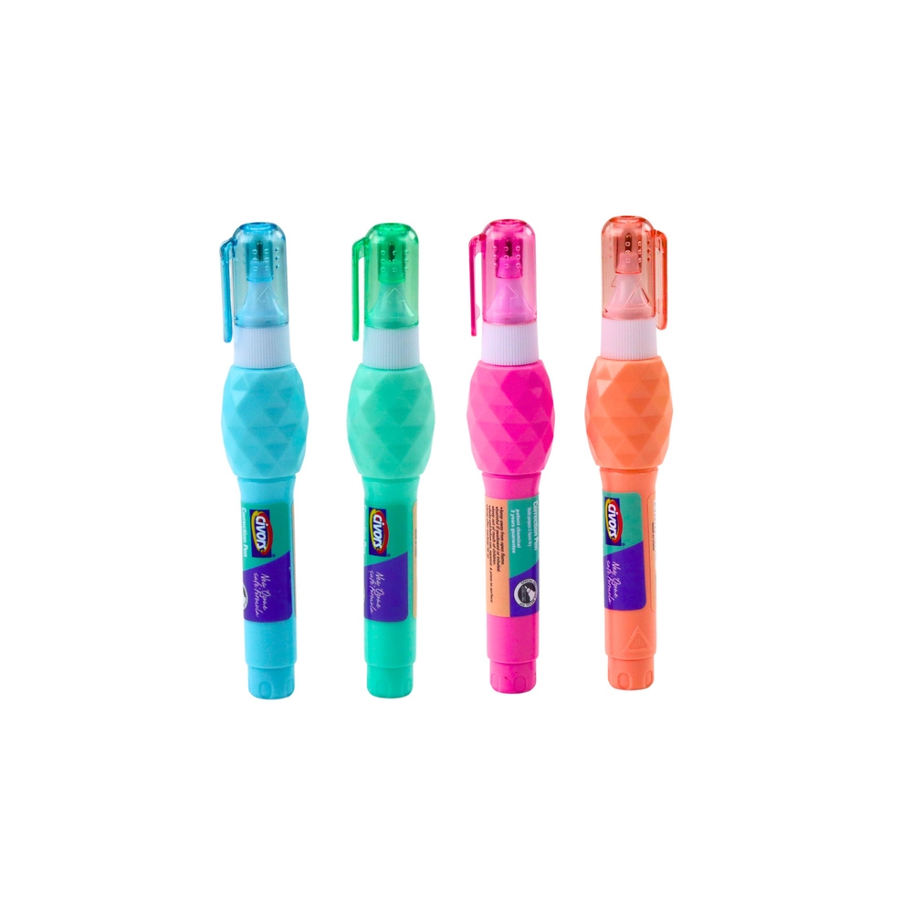 Korektorius su rašikliu "Office School Tip" 0,02 mm 7 ml MIX 1vnt