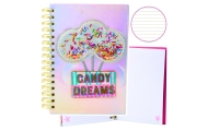 Užrašų knygutė Candy Dreams A5, 90 lapų