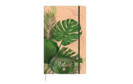 Užrašų knygelė Lininis planuoklis Monstera Leaves Eraser A5 80 lapų