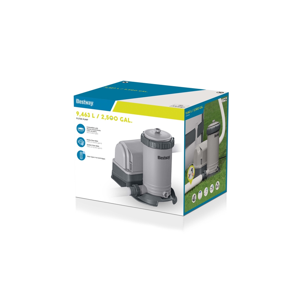 Filter Pump For swimming pool 9463l / h Bestway 58391