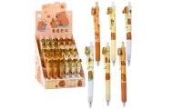 Gelinis rašiklis Capybara 0,5 mm 14 cm MIX 1vnt