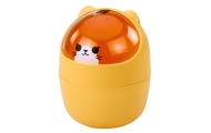 Mini rašomojo stalo krepšelis "Teddy Bear Basket Orange" 1L 16cm