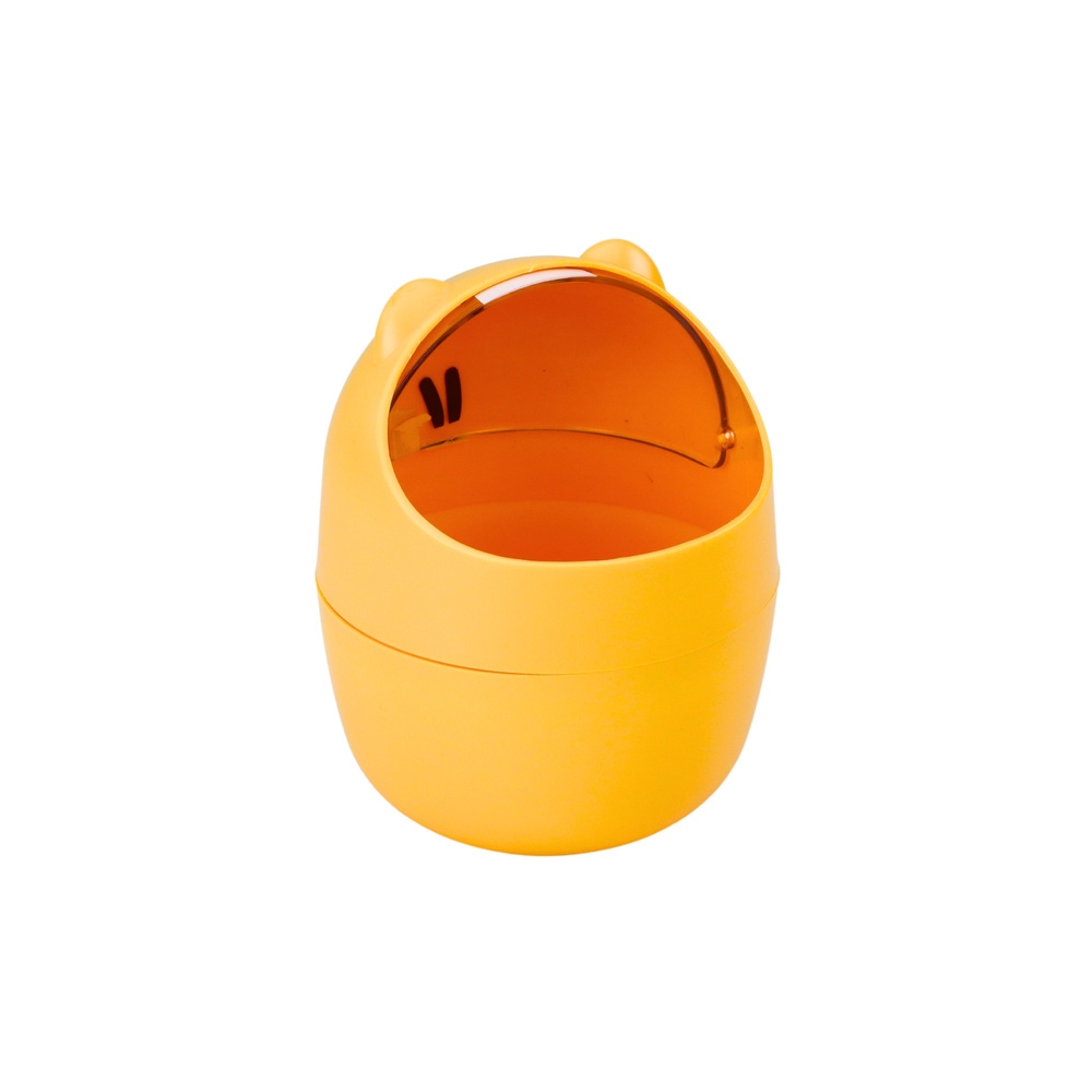 Mini rašomojo stalo krepšelis "Teddy Bear Basket Orange" 1L 16cm