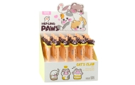 Gelinis rašiklis Cat's Paw 15 cm 0,5 mm, rudas
