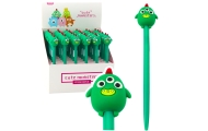Gelinis rašiklis Green Monster 17 cm 0,5 mm
