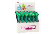 Gelinis rašiklis Green Monster 17 cm 0,5 mm