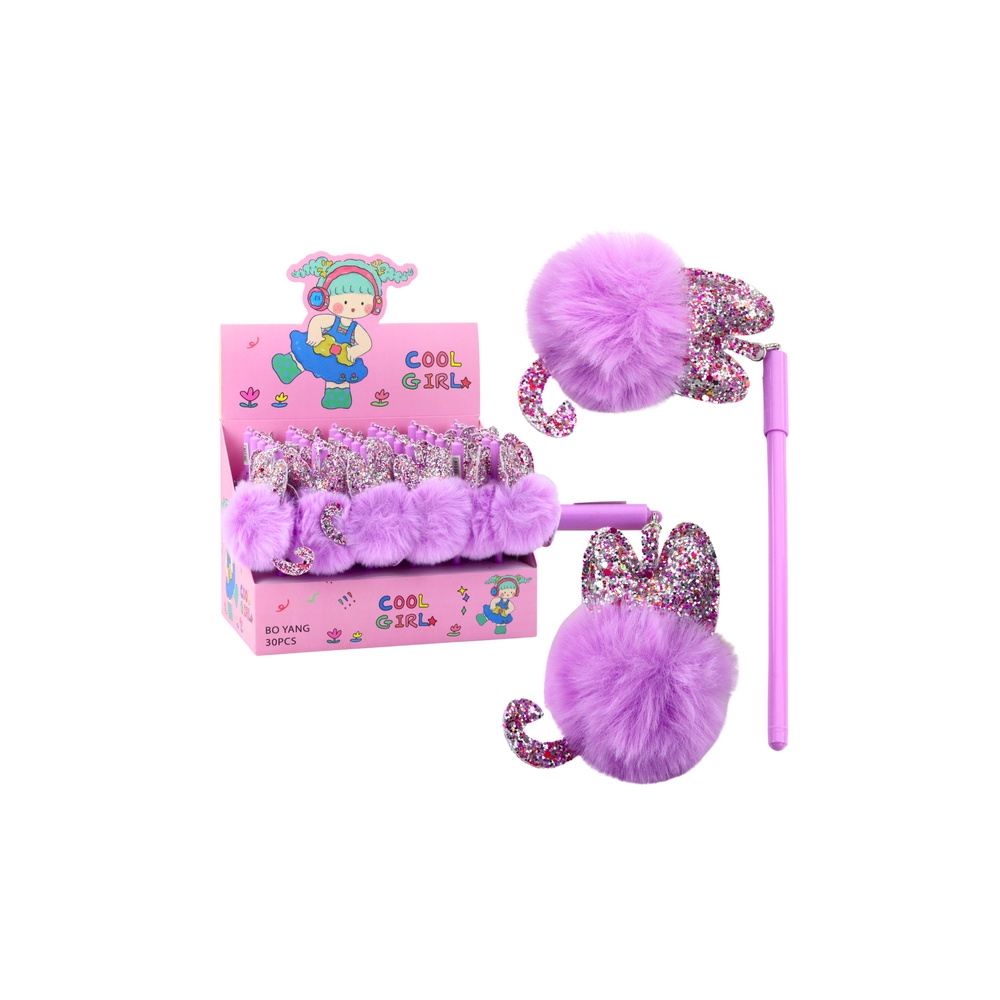 Gelinis tušinukas Stopper 17 cm 0,5 mm, violetinis