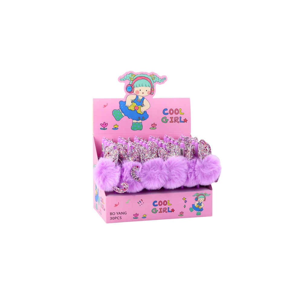 Gelinis tušinukas Stopper 17 cm 0,5 mm, violetinis