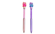 Gel Pen With Unicorn Figure Colored Black Ink Mix