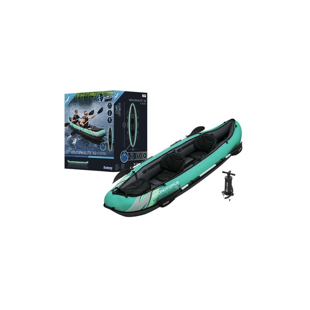 Pripučiama baidarė Bestway 330 x 86 cm 65052-Namai, laisvalaikis, turizmas, Pripučiamos valtys, irklai-e-vaikas