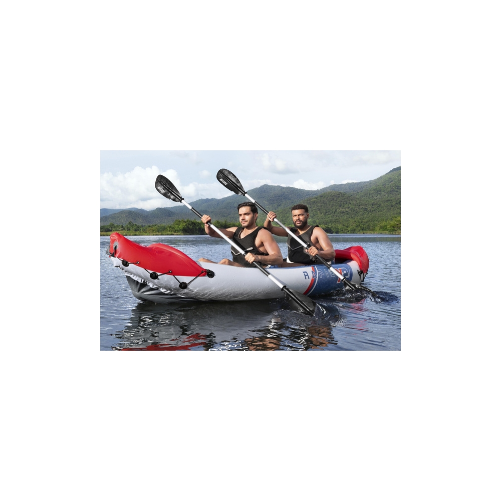 Pripučiama dvivietė baidarė Bestway 65077 321 x 88 cm