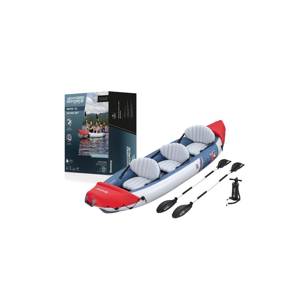 Pripučiama baidarė Hydro-Force Rapid X3 Bestway 65132
