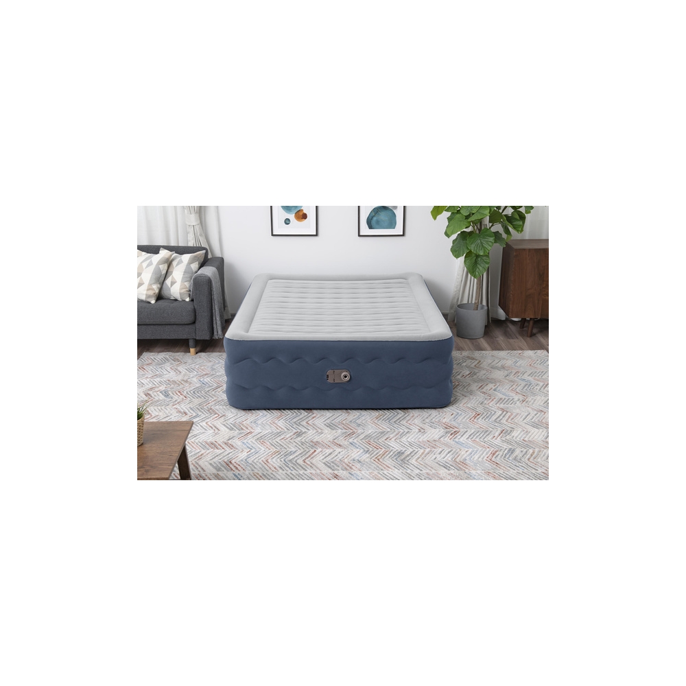 Pripučiamas čiužinys 203 x 152 x 51 cm Bestway 6716P-Namai, laisvalaikis, turizmas, Pripučiami čiužiniai ir baldai-e-vaikas