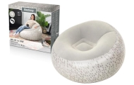 Dmuchany Fotel Szary Bestway 75052