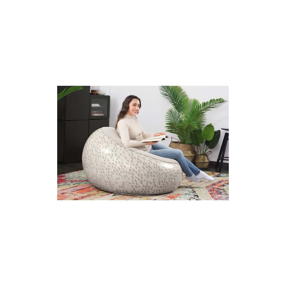 Dmuchany Fotel Szary Bestway 75052