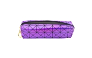 Vieno skyriaus pieštukų dėklas 20x6,5 cm, violetinis