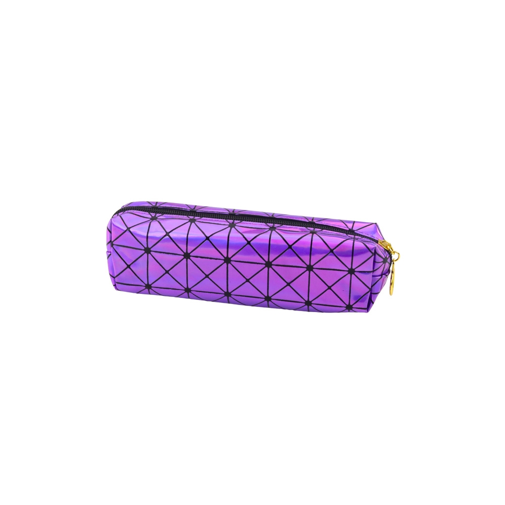 Vieno skyriaus pieštukų dėklas 20x6,5 cm, violetinis