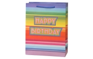 Birthday Gift Bag Happy Birthday 23 x 18 x 10cm