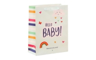 Hello Baby Little One Baby Gift Bag 36 x 12 x 10cm