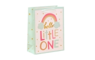 Hello Baby Little One Baby Gift Bag 36 x 12 x 10cm