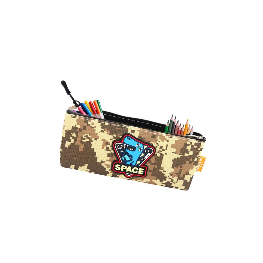 Kosminis dinozauras Pixels Chaki spalvos pieštukinė 20x8cm