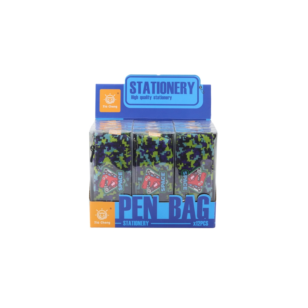 Kosminis dinozauras Pixels Blue Green 20x8cm pieštukinė