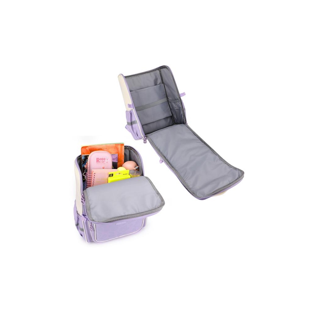 School Backpack With Rabbit Chest Strap Pastel 21L